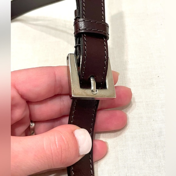 FENDI NWT RARE Fur Vintage Leather Multicolor Silver Yellow Small Baguette Purse - Picture 3 of 15